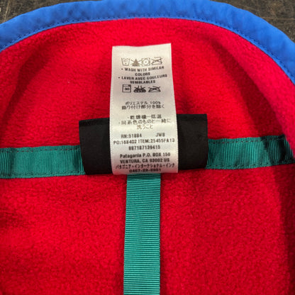 FA13 WOMEN'S Patagonia パタゴニア スナップT シンチラ フリース  赤 ピンク (L) /C0219F-SO