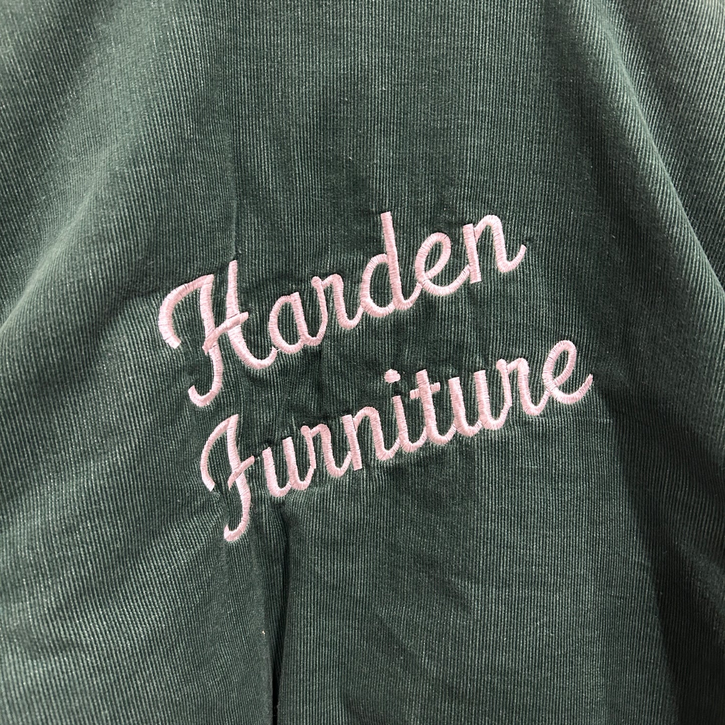 80's Birdie corduroy jacket "Harden Furniture" コーデュロイ ジャケット (M)/A8442J-SO