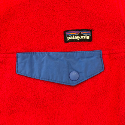 FA13 WOMEN'S Patagonia パタゴニア スナップT シンチラ フリース  赤 ピンク (L) /C0219F-SO