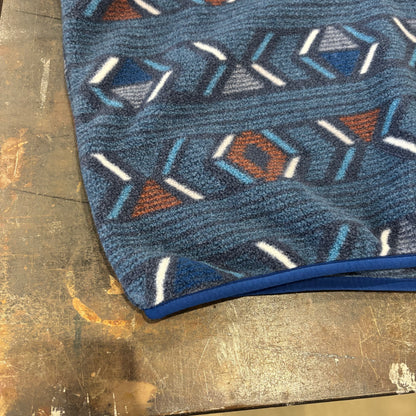 FA17 Patagonia パタゴニア スナップT シンチラ フリース  総柄 ネイビー (XL) /C0225F-SO