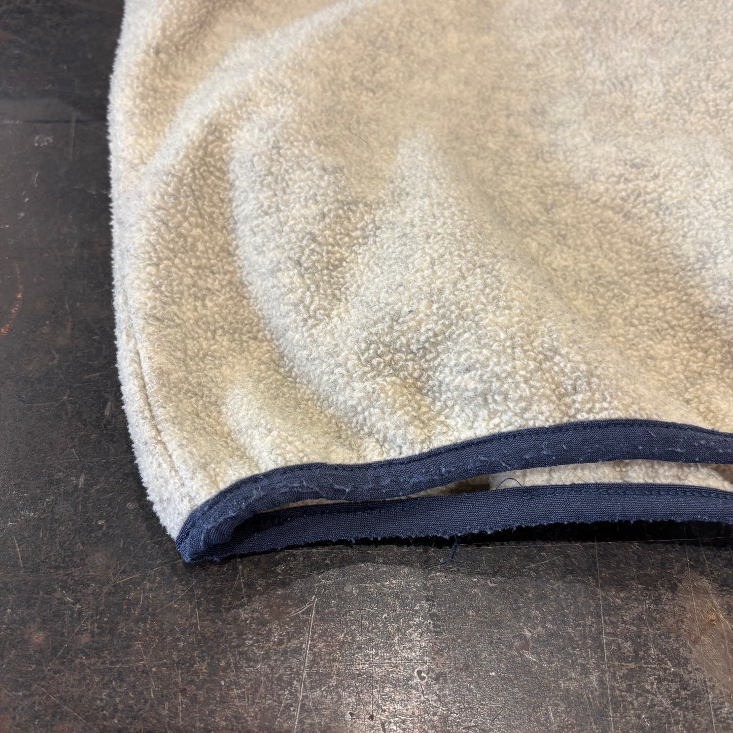 90's Patagonia パタゴニア スナップTシンチラ フリース  アイボリー (M) /C0215F-SO