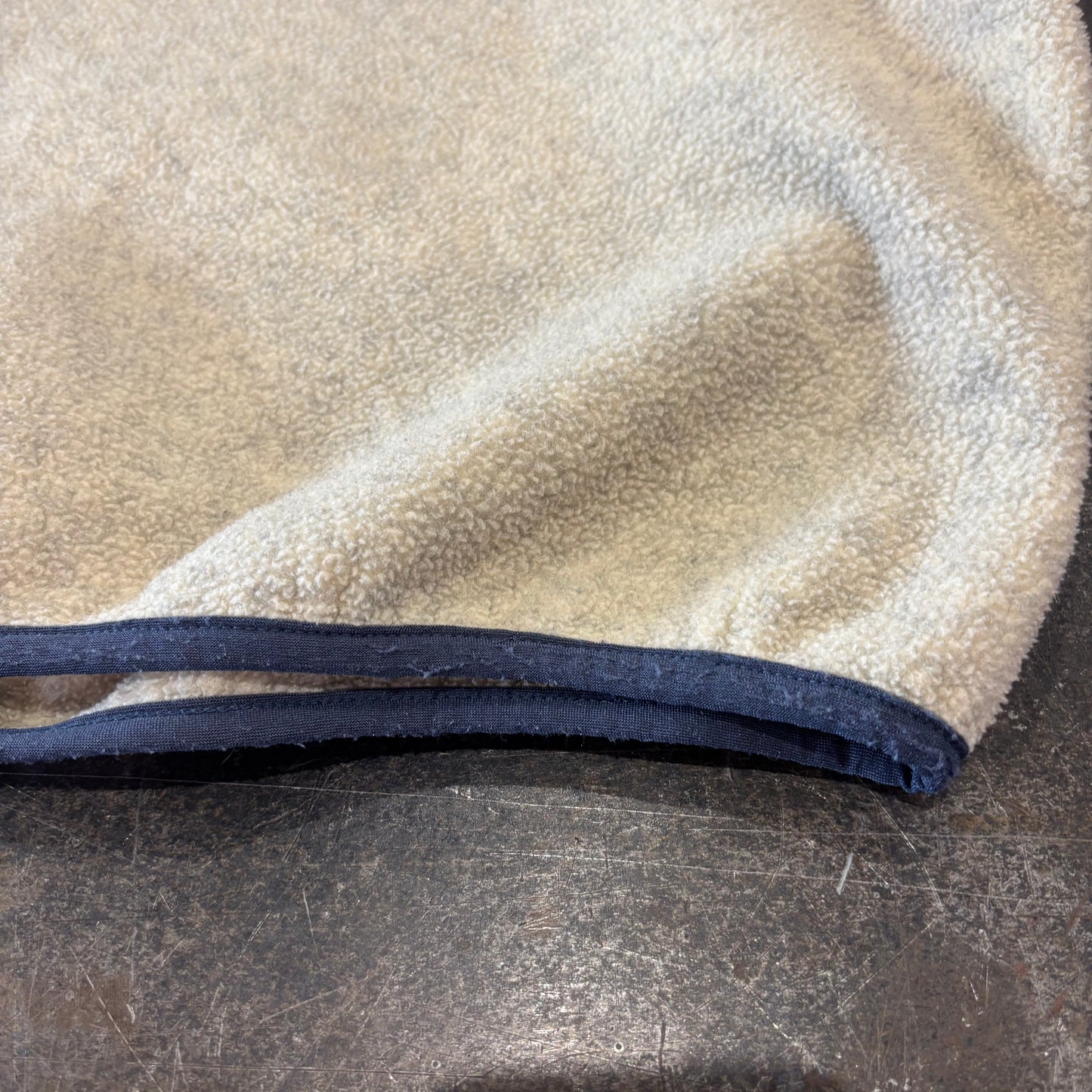 90's Patagonia パタゴニア スナップTシンチラ フリース  アイボリー (M) /C0215F-SO