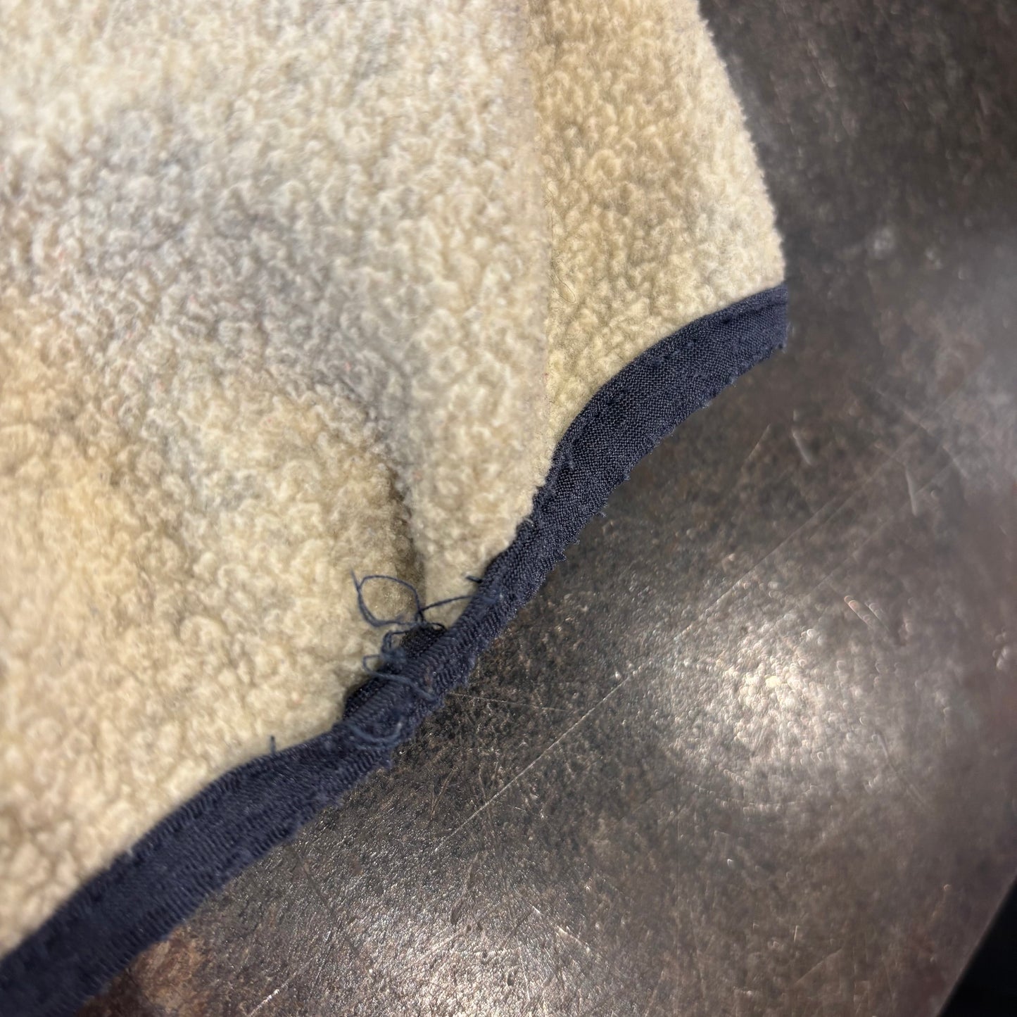 90's Patagonia パタゴニア スナップTシンチラ フリース  アイボリー (M) /C0215F-SO