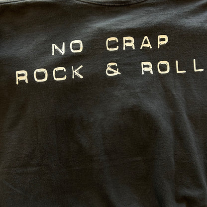90's All Sport OZZY OSBOURN オジーオズボーン NO CRAP ROCK&ROLL Tシャツ 黒(XL)/A6523T-SO