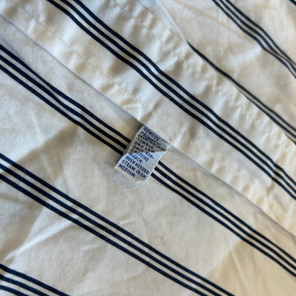 00's Polo by Ralph Lauren ポロ ラルフローレン ストライプシャツ バンドカラー (L)/A7774SH-SO