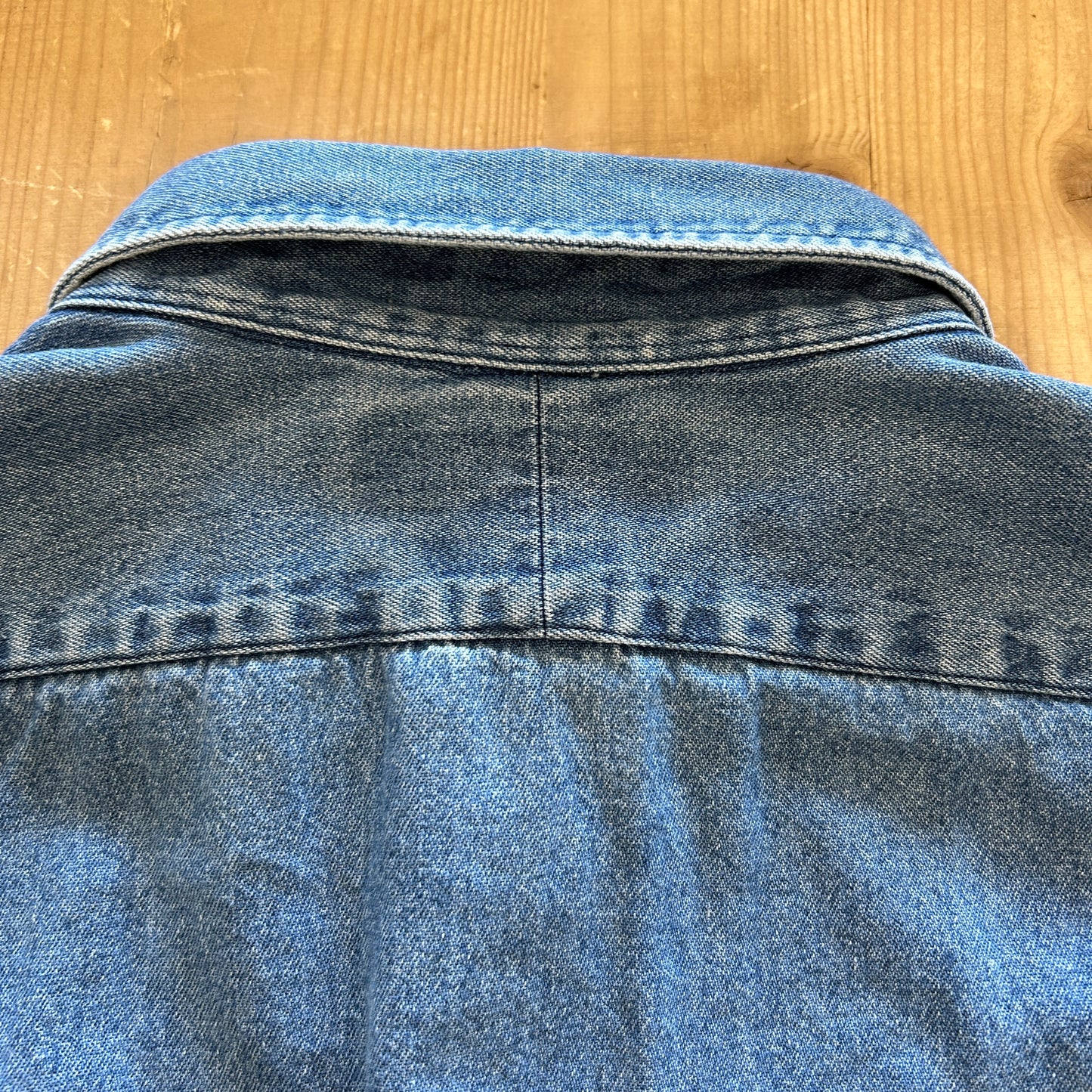 00's Polo by Ralph Lauren denim デニム シャツ ブルー (XL)/A2927SH-SO