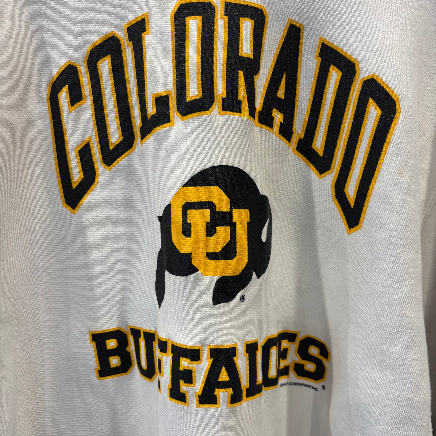 Champion Reverse Weave Colorado Baffeloes リバースウィーブ カレッジスウェット 白 (サイズ不明)/C0266S-SO