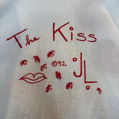 90's ONEITA POWER-T ”The Kiss" アートロンT 白(XL)/B3065T-SO
