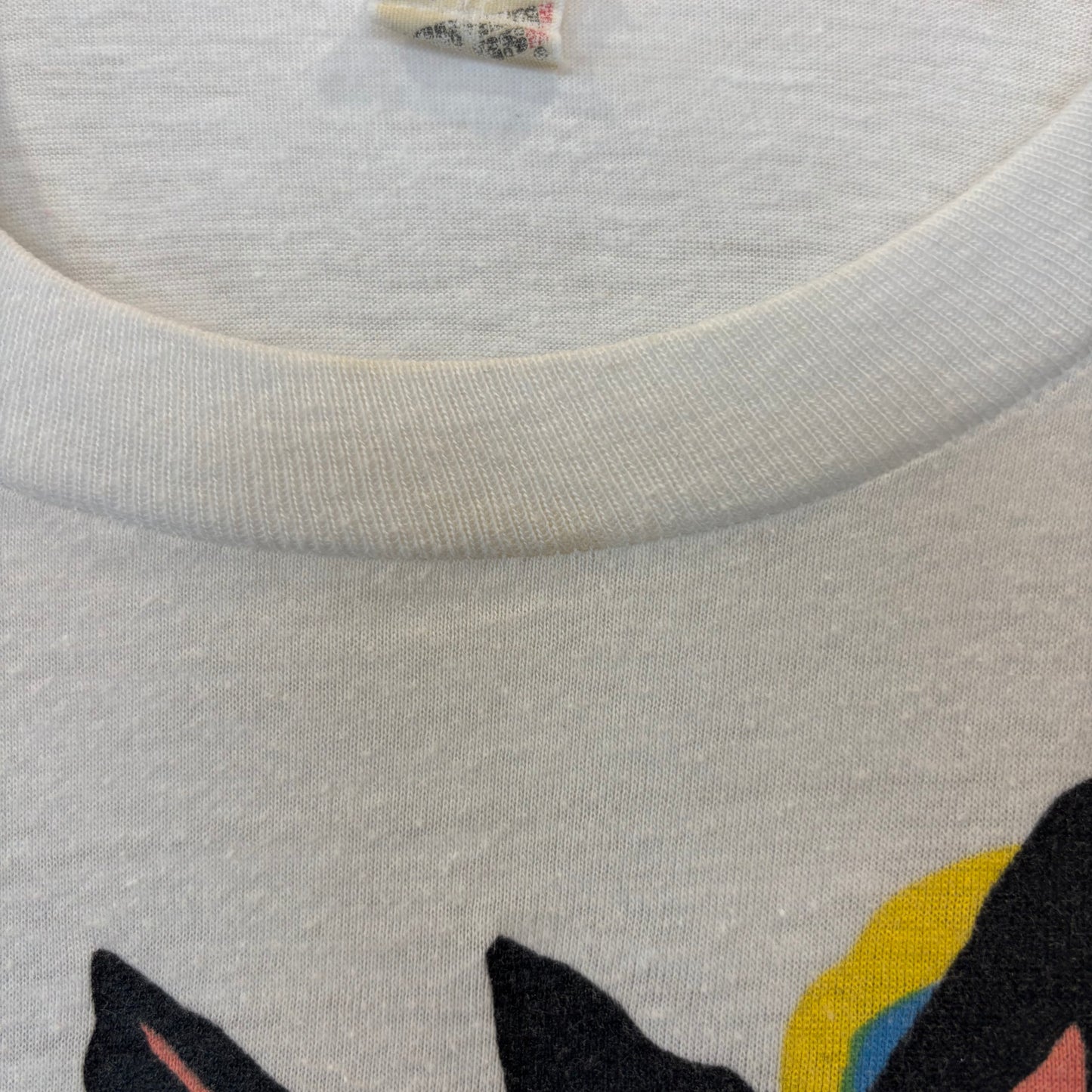 90's "SAVE ME" アートTシャツ 白(サイズ不明)/B2194T-SO