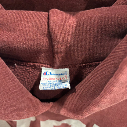90's Champion Reverse Weave WSU SWIMMING リバースウィーブ カレッジスウェット バーガンディ (XL)/C0241H-SO
