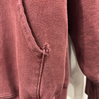 90's Champion Reverse Weave WSU SWIMMING リバースウィーブ カレッジスウェット バーガンディ (XL)/C0241H-SO