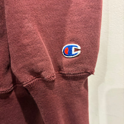 90's Champion Reverse Weave WSU SWIMMING リバースウィーブ カレッジスウェット バーガンディ (XL)/C0241H-SO