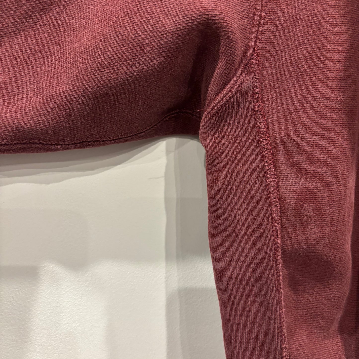 90's Champion Reverse Weave WSU SWIMMING リバースウィーブ カレッジスウェット バーガンディ (XL)/C0241H-SO