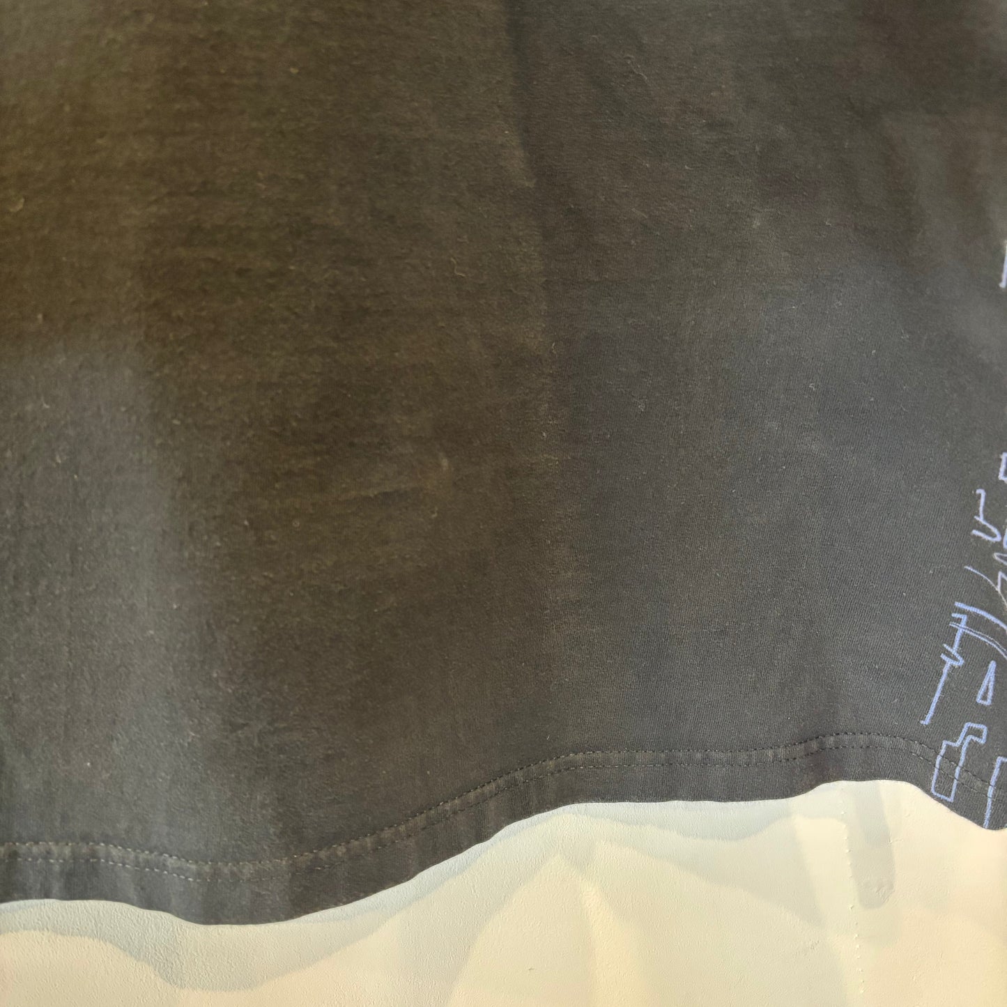 00's DCコミックス BATMAN ジョーカー プリント 総柄キャラクターTシャツ 黒(XXL)/B3068T-SO