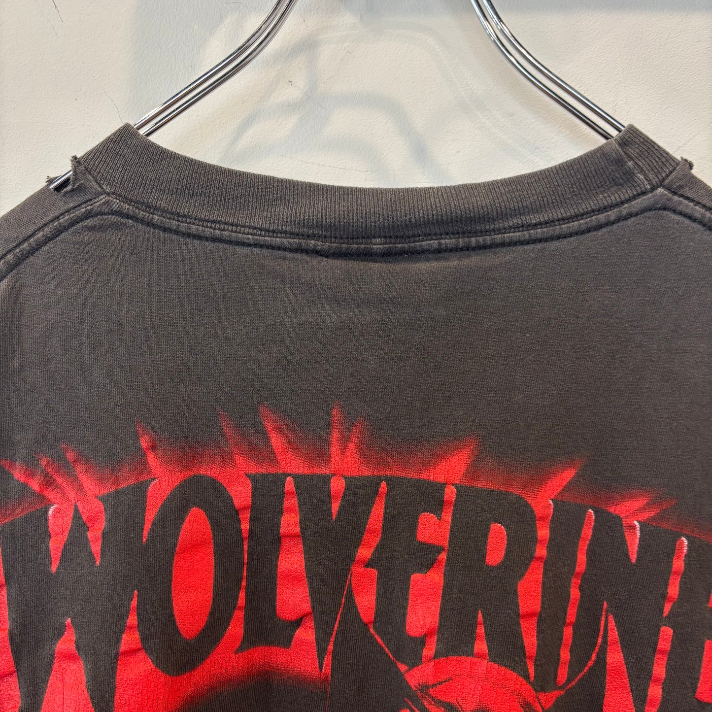 00's MARVELコミックス X-MEN ウルヴァリン プリントTシャツ 黒(サイズ不明)/B3070T-SO