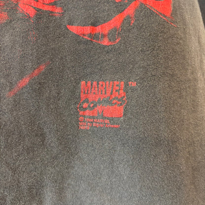 00's MARVELコミックス X-MEN ウルヴァリン プリントTシャツ 黒(サイズ不明)/B3070T-SO