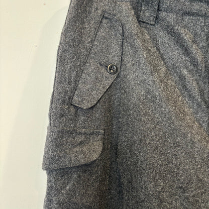 00's Polo by Ralph Lauren ラルフローレン ウール ブレンドカーゴパンツ 黒 (34×30)/A9030P-SO