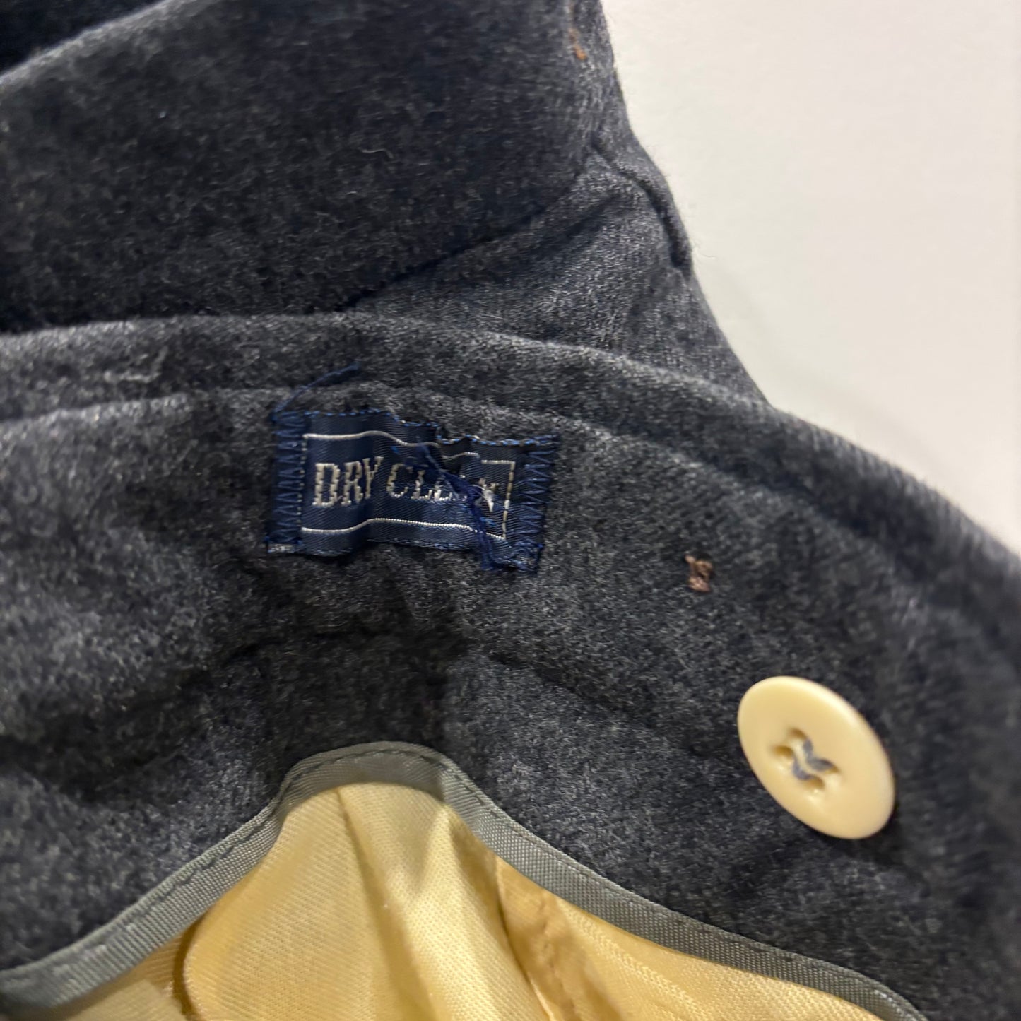 90's Polo by Ralph Lauren ラルフローレン ウールスラックス 黒 (サイズ不明)/A9257P-SO