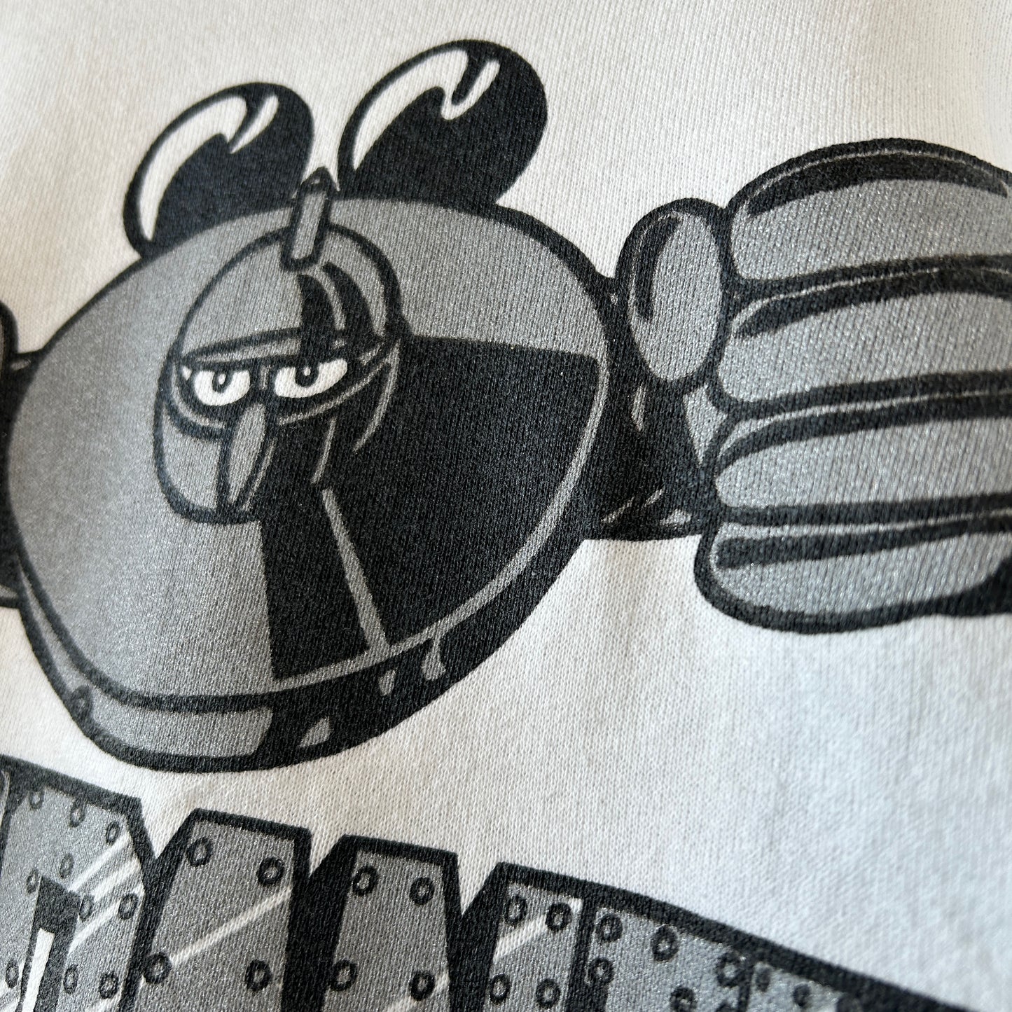 90's Fruit of The Loom GIGANTOR”鉄人28号" プリントスウェット アニメ 白(XL)/A7544S-SO