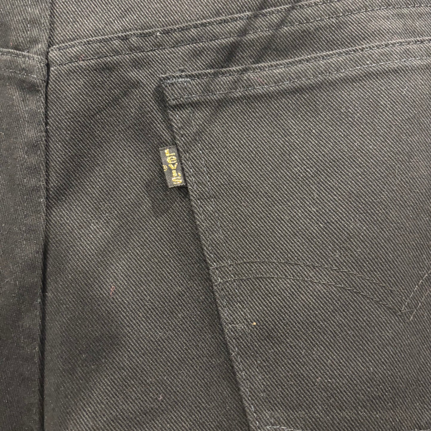 80's Levi's 517 sta-prest リーバイス スタプレ パンツ 黒 (38×30)/A8363P-SO