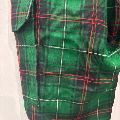 00's Polo by Ralph Lauren ラルフローレン タータンチェック カーゴパンツ 緑赤黒 (38×32)/A9041P-SO