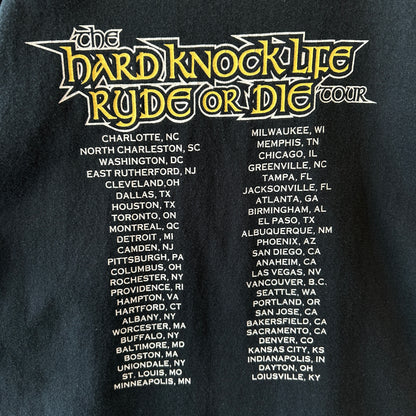 90's JAY-Z "Hard Knock Life Ryde or Die"ツアーTシャツ ラップT anvil 黒(XL)/C0824T-SO