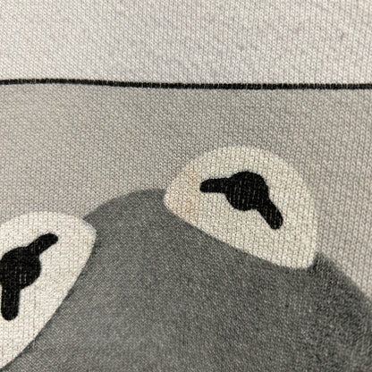 90's Kermit Clein カーミット CK カルバンクライン パロディースウェット 白/A9334S-SO