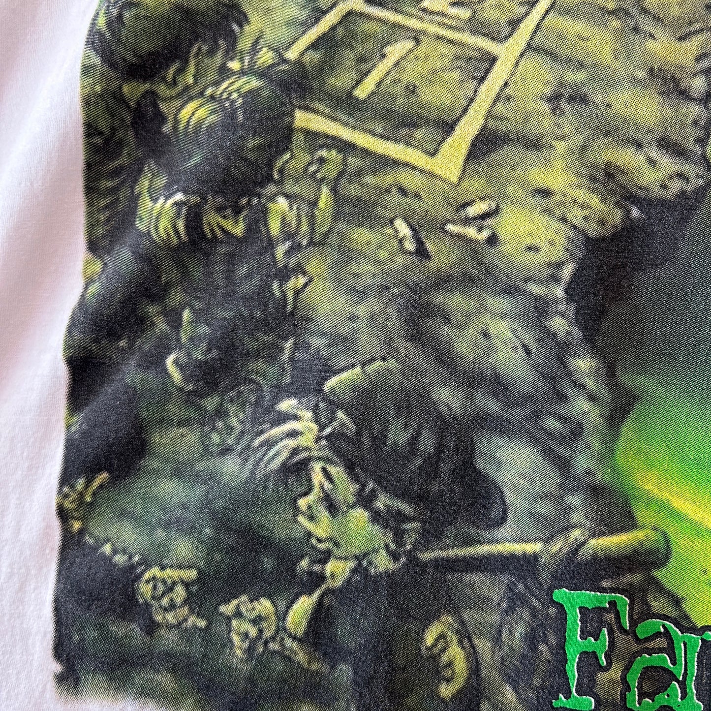 90's KORN ”Family Values Tour 98" ツアーロンT バンドTシャツ 袖プリント (XL)/C0285T-SO