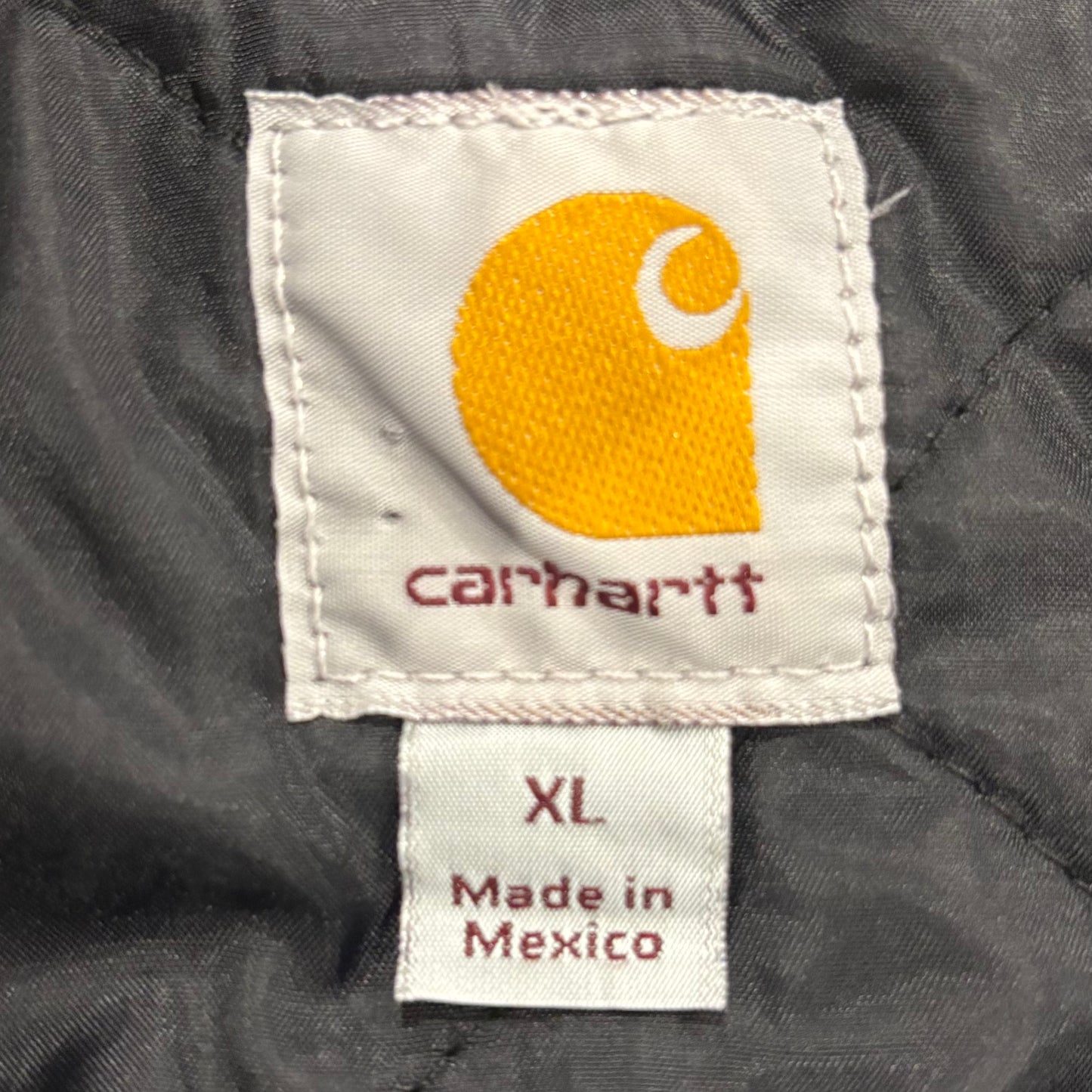 00's Carhartt カーハート ダックベスト V01  BLK ブラック (XL) /C0421V-SO