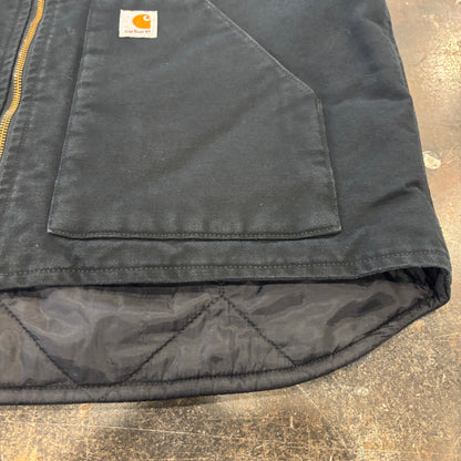 00's Carhartt カーハート ダックベスト V01  BLK ブラック (XL) /C0421V-SO