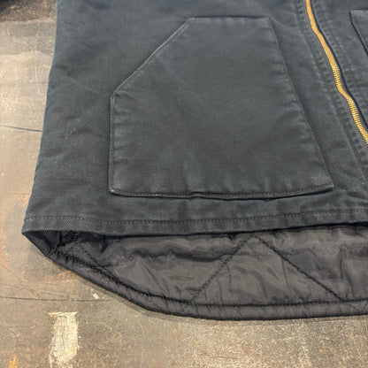 00's Carhartt カーハート ダックベスト V01  BLK ブラック (XL) /C0421V-SO