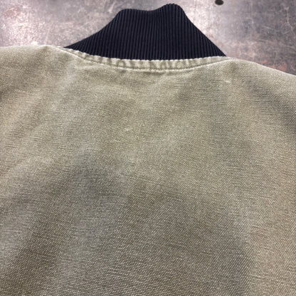 00's Carhartt カーハート ダックベスト V52 LOV ライトオリーブ (L) /C0422V-SO