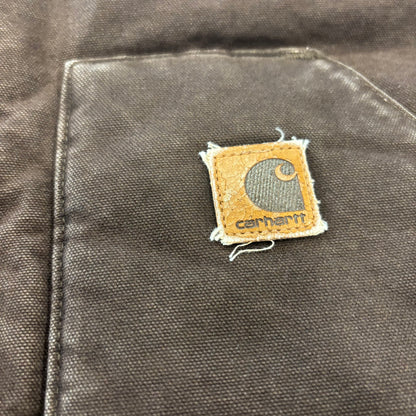 00's Carhartt カーハート ダックベスト V02 DKB ダークブラウン (L) /B3399V-SO