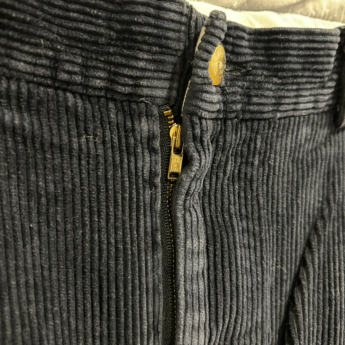 00's Nautica タック入り コーデュロイパンツ 紺 (W36 L30)/B4156P-SO