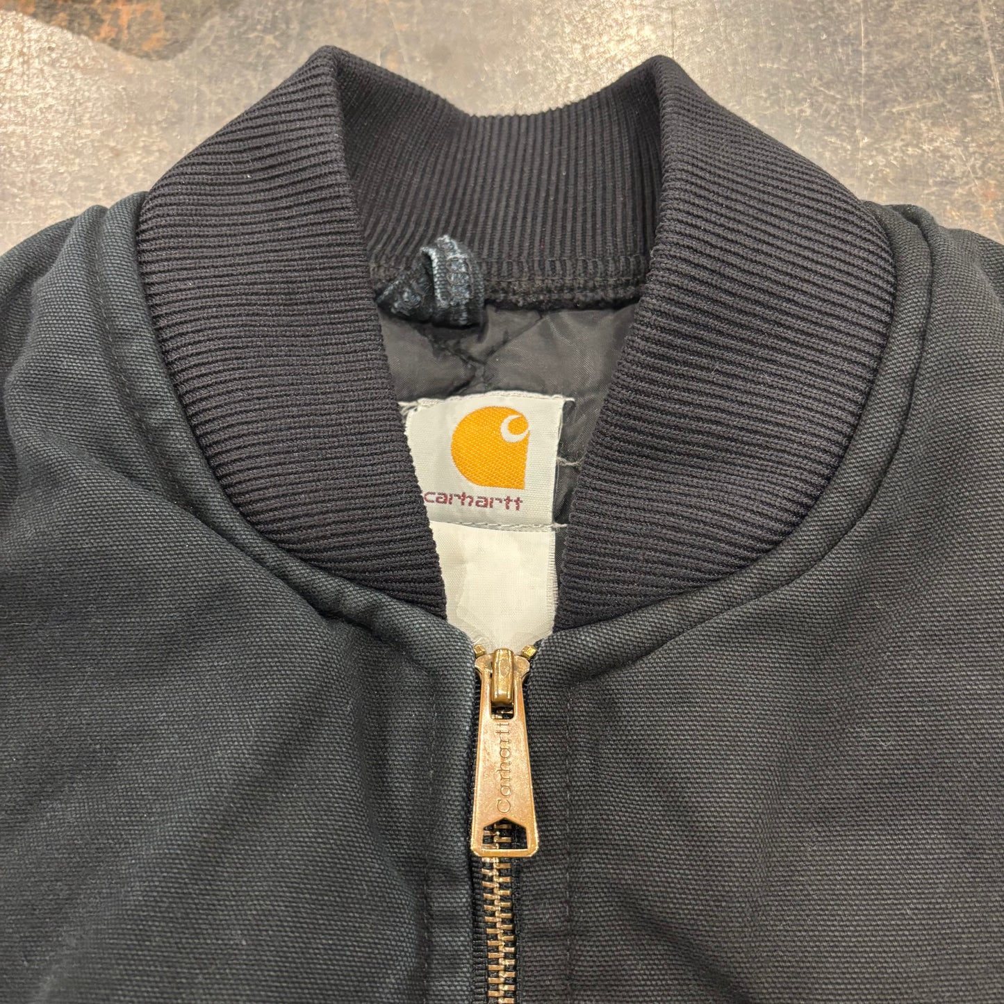 Carhartt カーハート ダックベスト NORTH FERRY ブラック (サイズ不明）/C0420V-SO