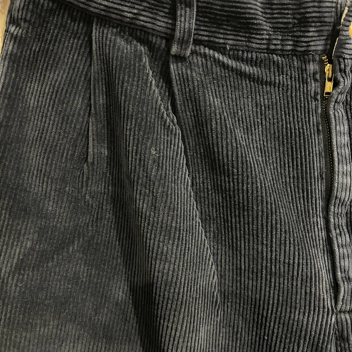 00's Nautica タック入り コーデュロイパンツ 紺 (W36 L30)/B4156P-SO