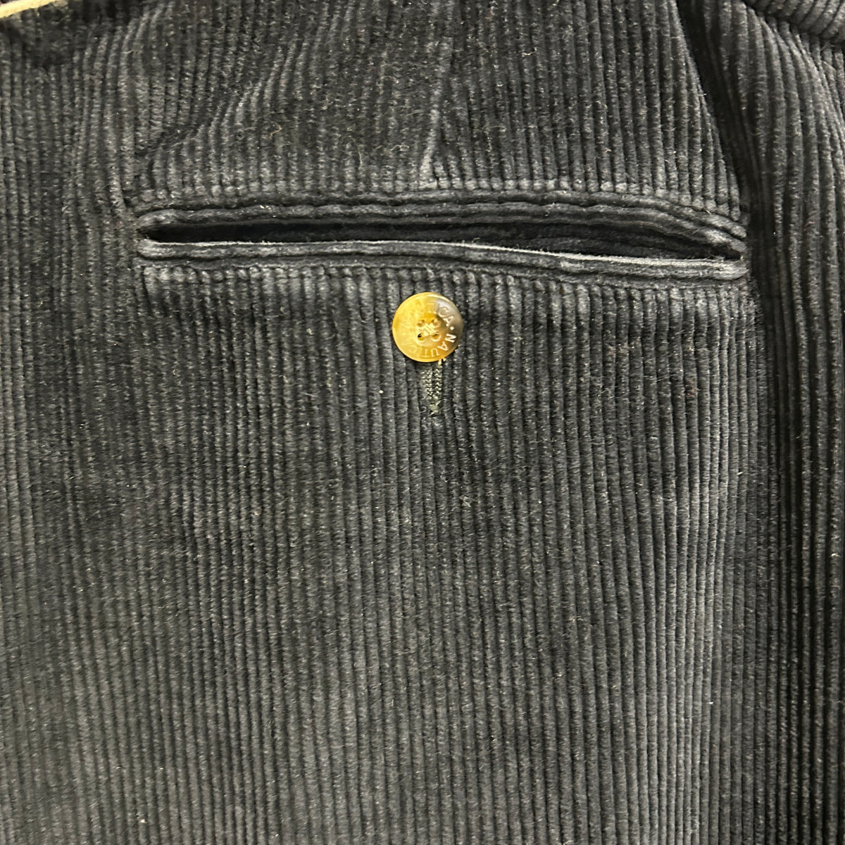 00's Nautica タック入り コーデュロイパンツ 紺 (W36 L30)/B4156P-SO