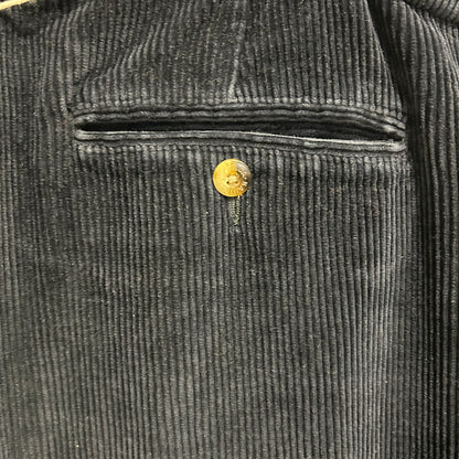00's Nautica タック入り コーデュロイパンツ 紺 (W36 L30)/B4156P-SO