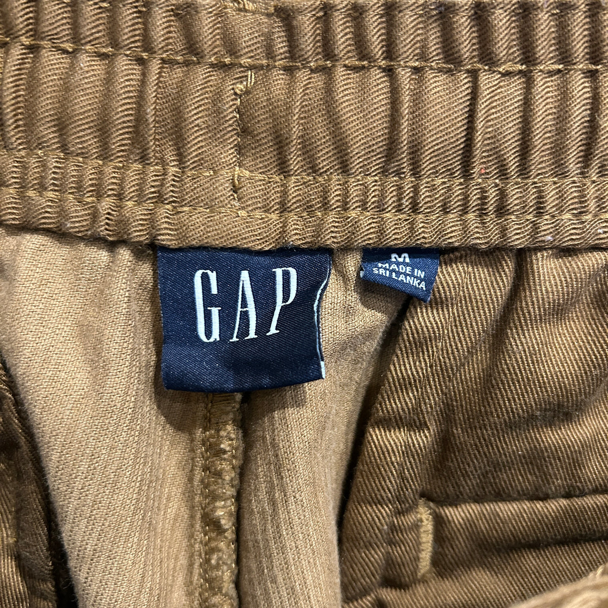 2021 GAP コーデュロイ バギーパンツ 茶 (M)/B4157P-SO
