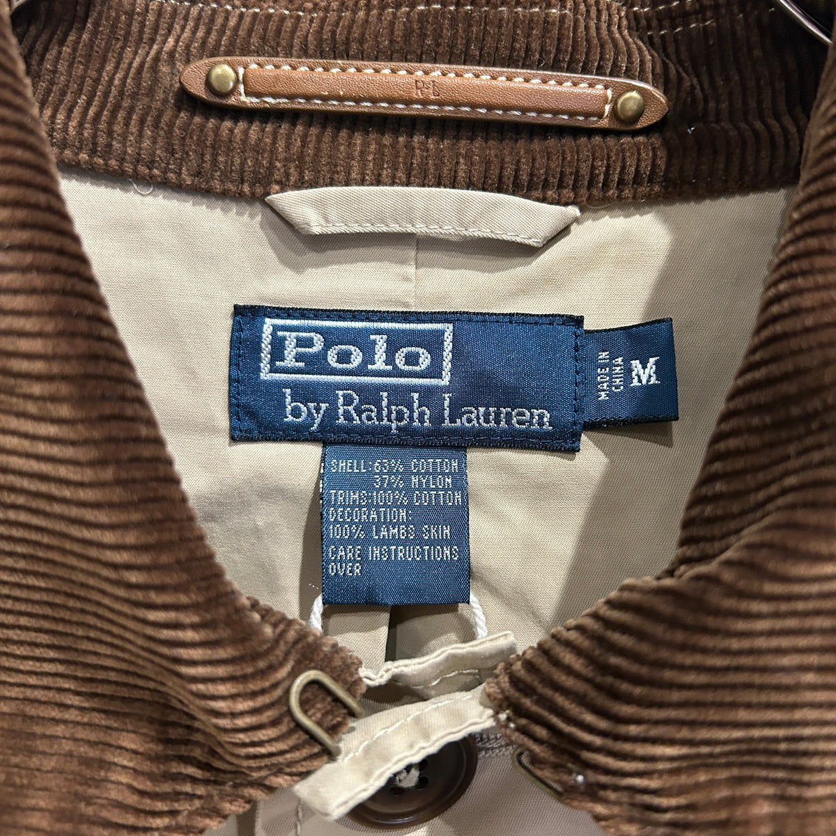 "お客様ご注文商品" 00's Polo by Ralph Lauren ラルフローレン バルマカンコート ベージュ (M)/A7654J-SO