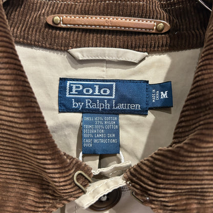 "お客様ご注文商品" 00's Polo by Ralph Lauren ラルフローレン バルマカンコート ベージュ (M)/A7654J-SO