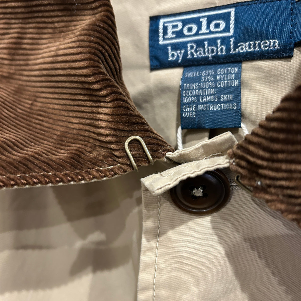 "お客様ご注文商品" 00's Polo by Ralph Lauren ラルフローレン バルマカンコート ベージュ (M)/A7654J-SO