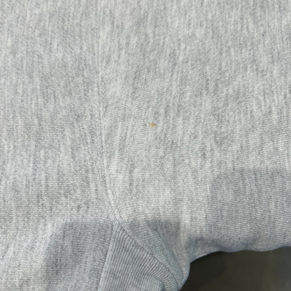 90's Crable Sportswear カレッジスウェット"IOWA HAWKEYES"リバースタイプ グレーB2421S-SO