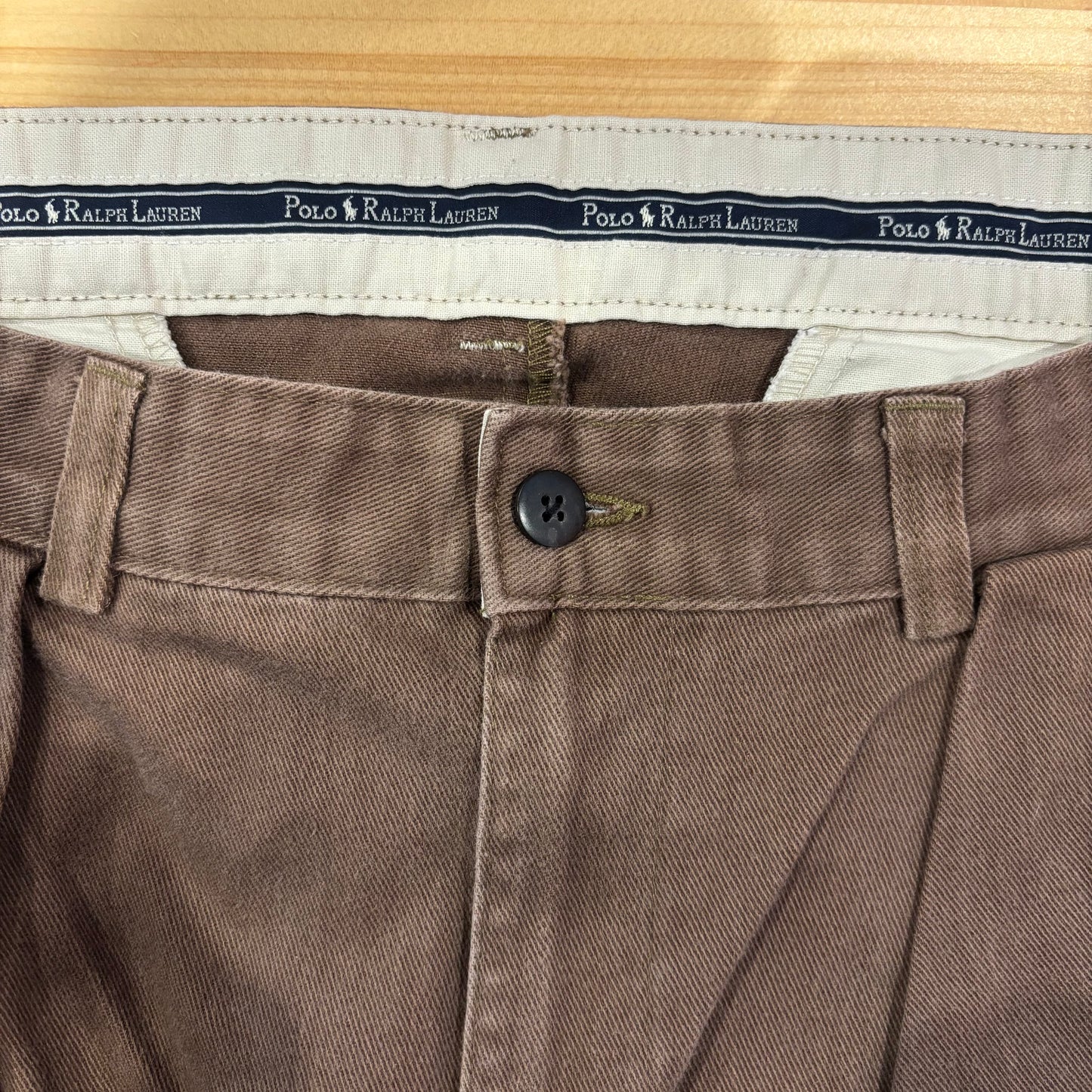 Polo Ralph Lauren ラルフローレン ポロチノ 2タックチノパン ブラウン(32×32)/A9103P-SO