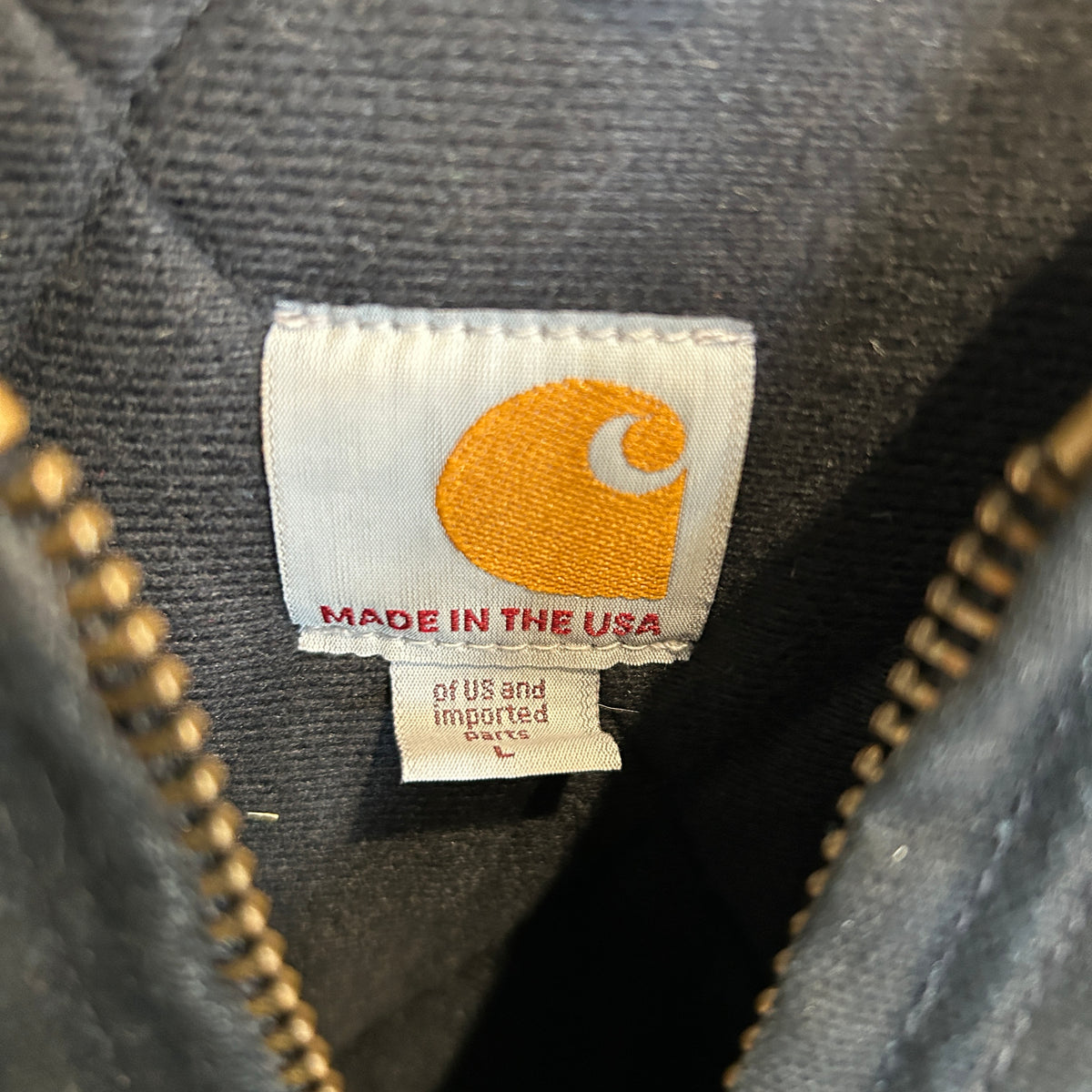 2018 Carhartt カーハート アクティブジャケット J140-BLK USA製 (L)/B3405J-SO
