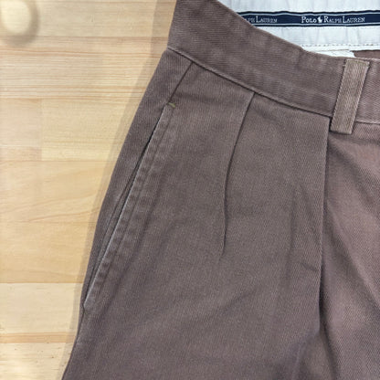 Polo Ralph Lauren ラルフローレン ポロチノ 2タックチノパン ブラウン(32×32)/A9103P-SO
