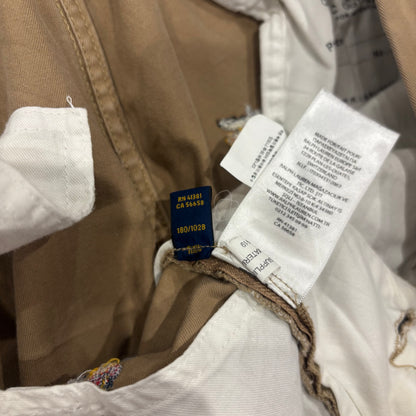 00's Polo Ralph Lauren ラルフローレン Classic fit 刺繍入りポロチノ チノパン ベージュ(40×30)/B3087P-SO