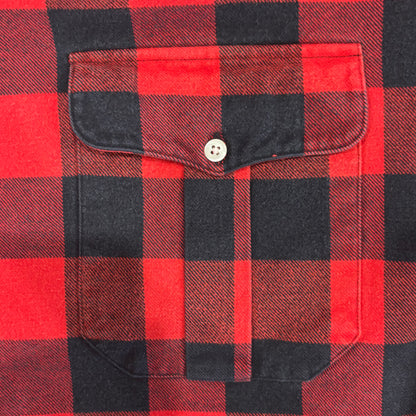 00's Ralph Lauren ラルフローレン チェックシャツ 赤黒 (L)/A7729S-SO