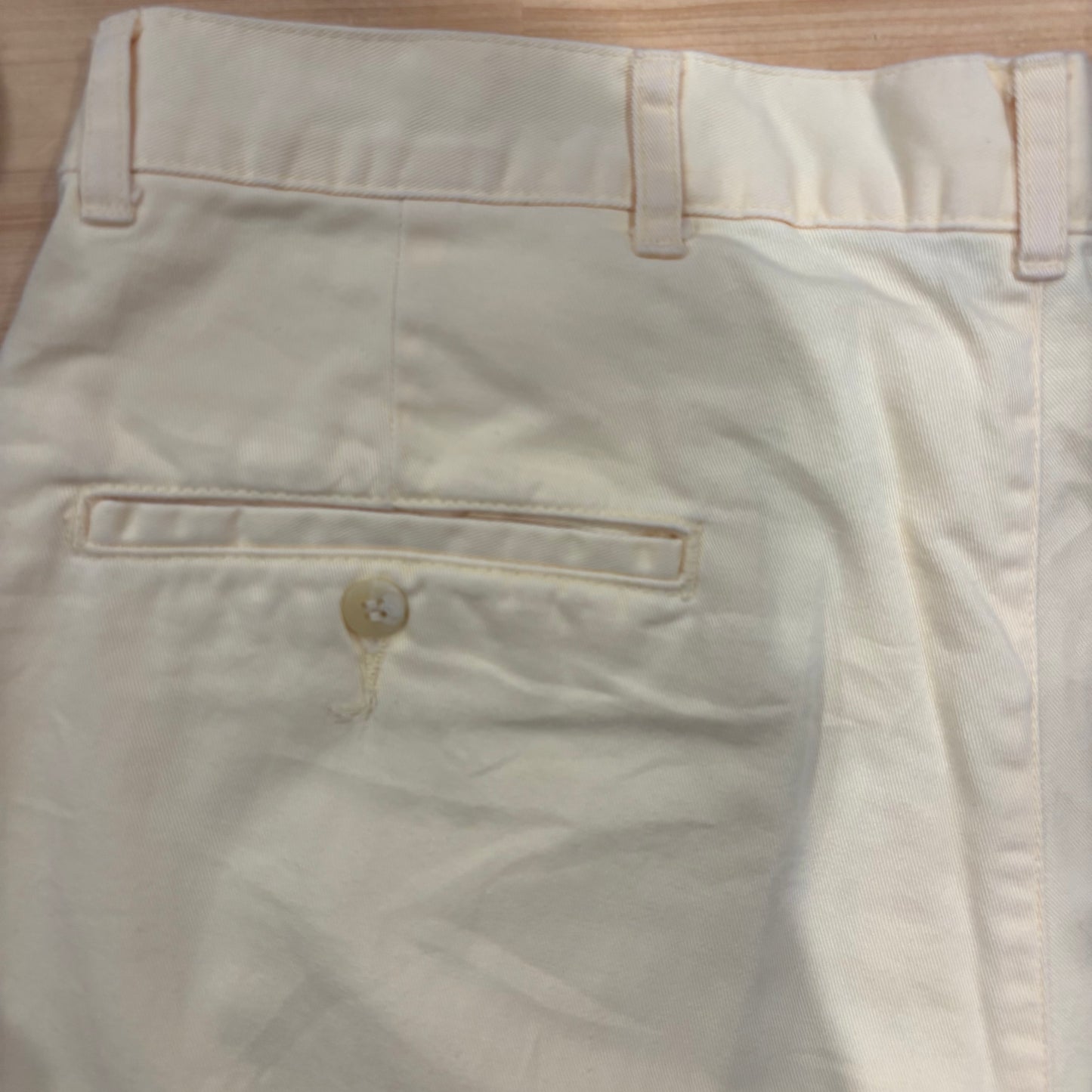 90's Polo Ralph Lauren ラルフローレン デッドストック ポロチノ 2タックチノパン ライトイエロー(34×34)/B3089P-SO