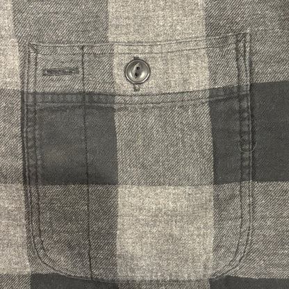 00's Ralph Lauren ラルフローレン チェックシャツ 黒灰 (2XL)/A7913S-SO